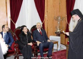 Премьер-министр Албании гн Энди Рама наносит визит в Патриархат