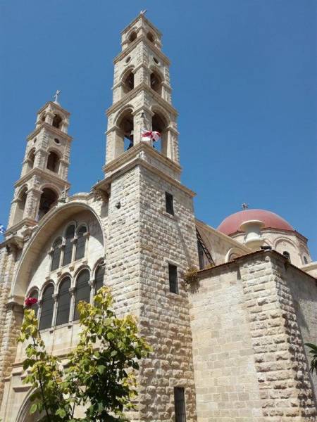 Church of the Annunciation the Theotokos also located in Rafidia