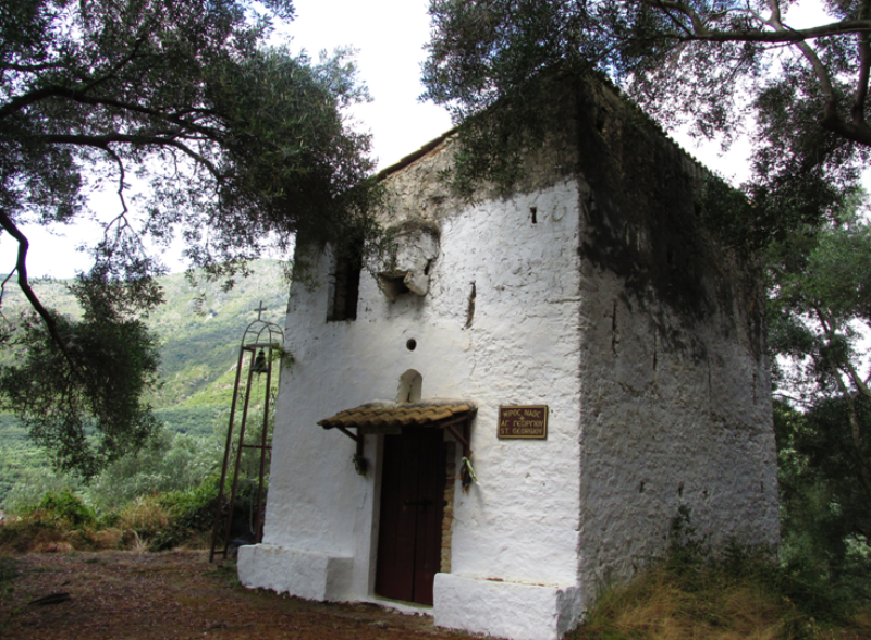 Церковь святого Георгия в горах Эпира