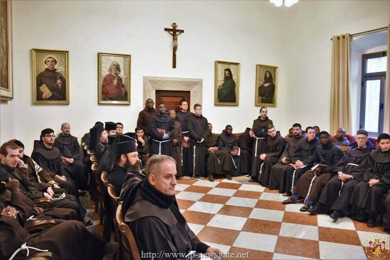 Визит Святогробской братии к Братии Францисканцев
