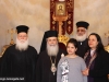 IMG_0047أولاد مدرسة ألاحد في الناصرة وأبناء الطائفة ألاورثوذكسية في الرينة يزورون البطريركية