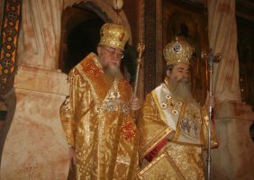 H.B. Patriarch of Jerusalem & H.E. Metropolitan of Poland.