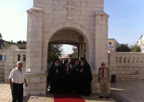 The reception of His Beatitude in Nazareth