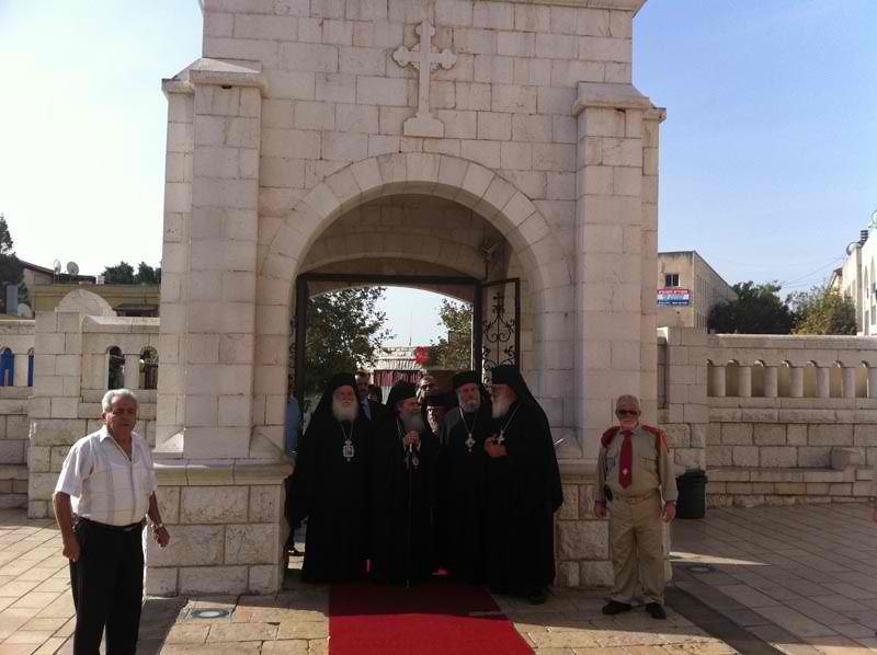 The reception of His Beatitude in Nazareth