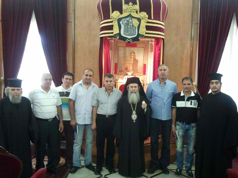 The Commission of the pilgrimage of Lydda together with His Beatitude