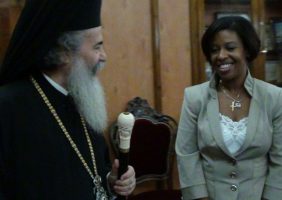 Mrs. Cheryl Igiri visits the Patriarchate