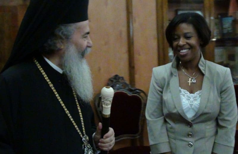 Mrs. Cheryl Igiri visits the Patriarchate