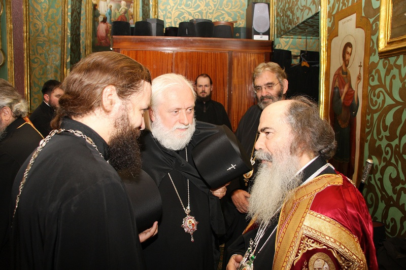 Блаженнейший Патриарх в Троице-Сергиевской Лавре