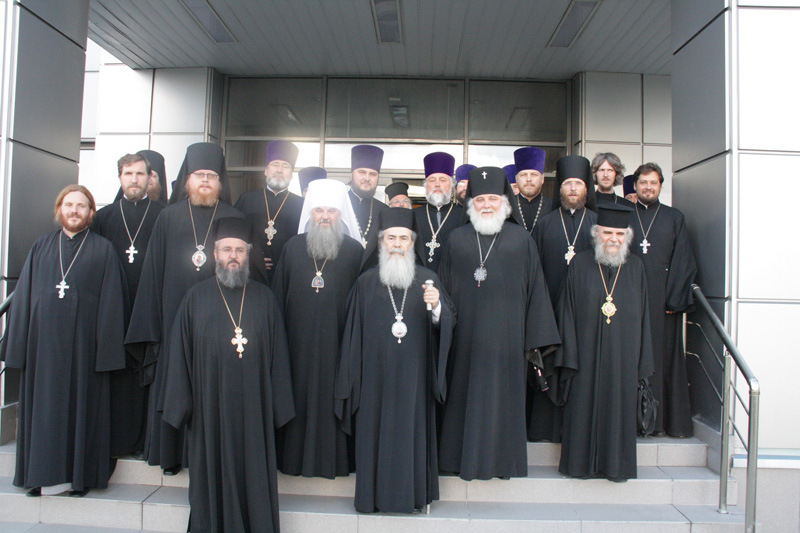 Прибытие Блаженнейшего Патриарха в Москву