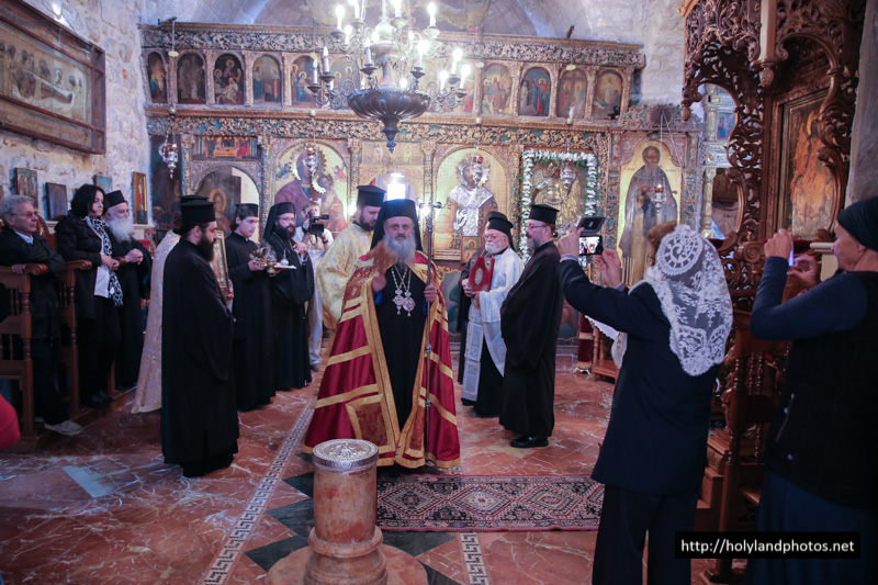 Архиепископ Лиддский в Монастыре Святых Архангелов в Иерусалиме