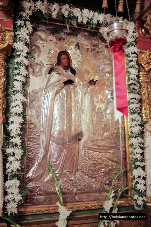 الاحتفال بعيد القديسة الشهيدة كاترينا الكلية الحكمة في بطريركية الروم الارثوذكسية