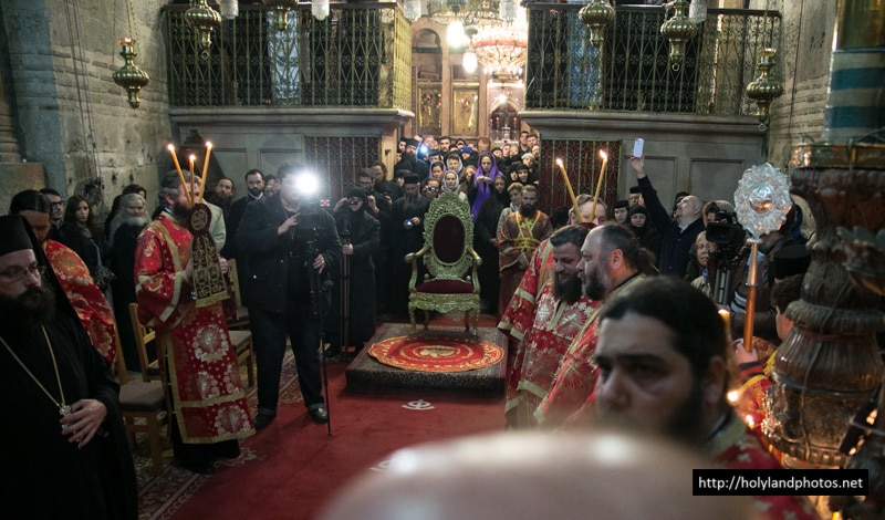 Vigil at the Holy Sepulchre for the feast of the Circumcision of Christ