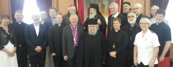 وفد من ممثليين من الكنائس السويدية يزور بطريركية الروم الارثوذكسية