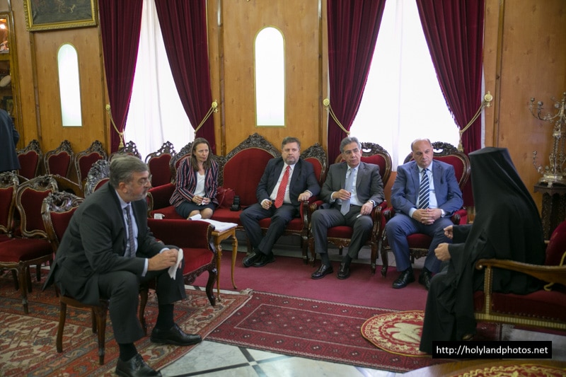 The undersecretary’s visit to the Patriarchate