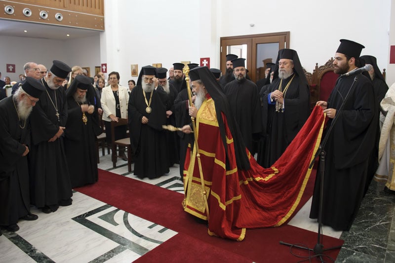 مراسم تدشين كنيسة الصعود في جزيرة قبرص