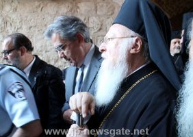Святейший Вселенский Патриарх с Генеральным Консулом Греции