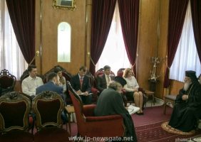 The Deputy Prime Minister of Moldova at the Patriarchate