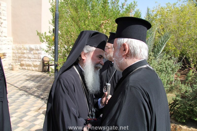 The Patriarch of Jerusalem and the Metropolitan of Pergamos