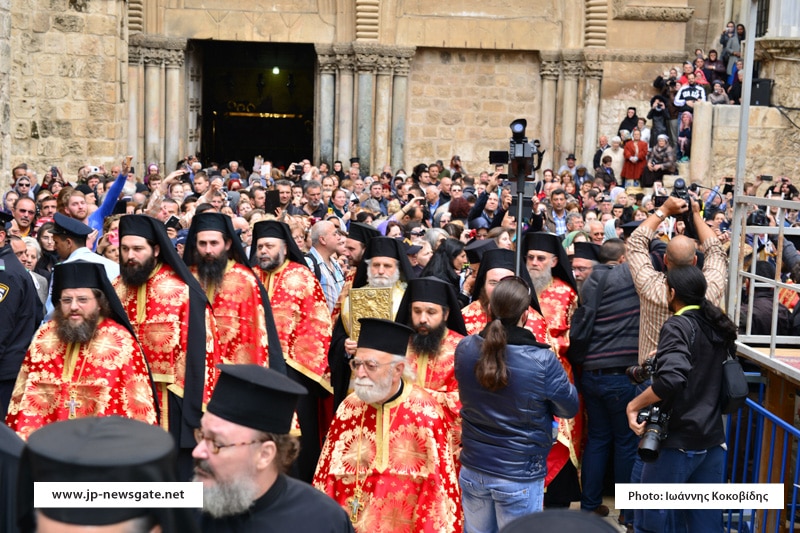 The Hagiotaphite Brotherhood welcomes the President of Israel to the Patriarchate