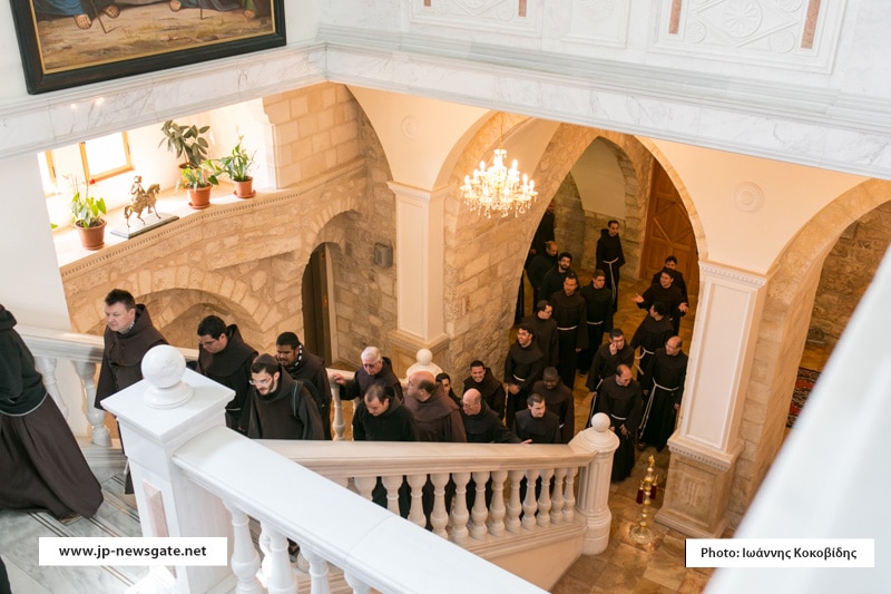 The Franciscan Brothers visit the Patriarchate
