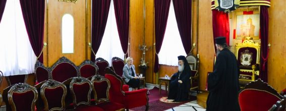 The Patriarch meets the new Consul of Sweden