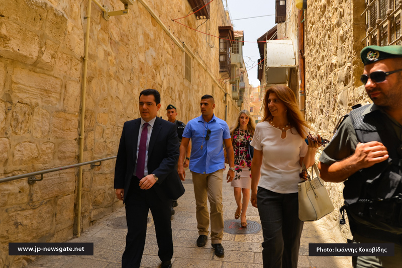 Министр обороны Кипра посещает Иерусалим