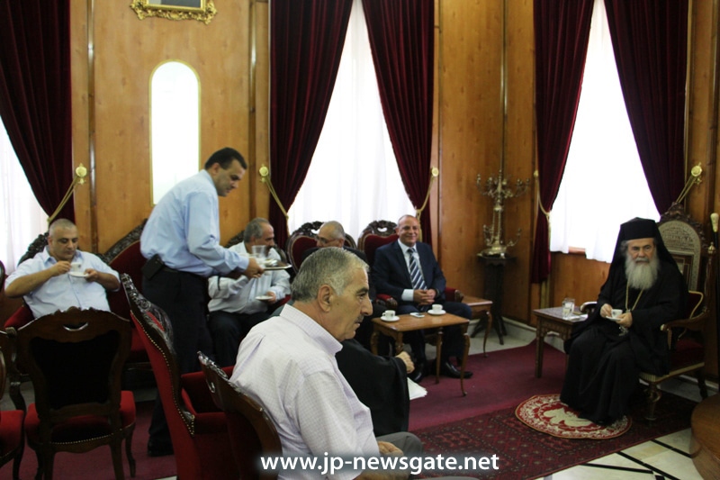 Messrs. Najar and Abu Aeta meet with H.B.