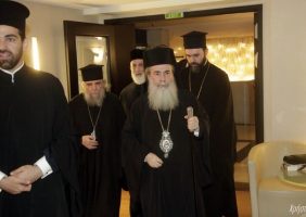 His Beatitude at the Conference