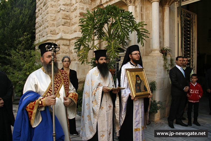 01ألاحتفال بعيد القديس فيلومينوس في البطريركية