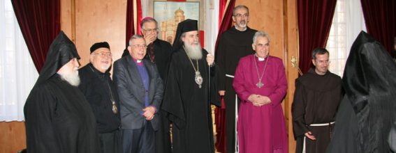 07لقاء لرؤساء الكنائس في البطريركية ألاورثوذكسية ألاورشليمية