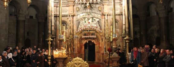 Vigil in the Holy Sepulchre