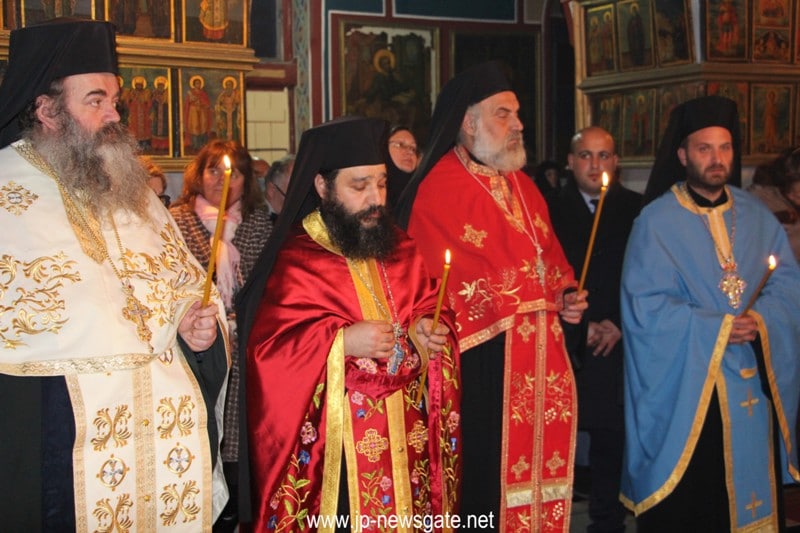 Archimandrites Chrysanthos, Paisios, Meletios and Stephanos