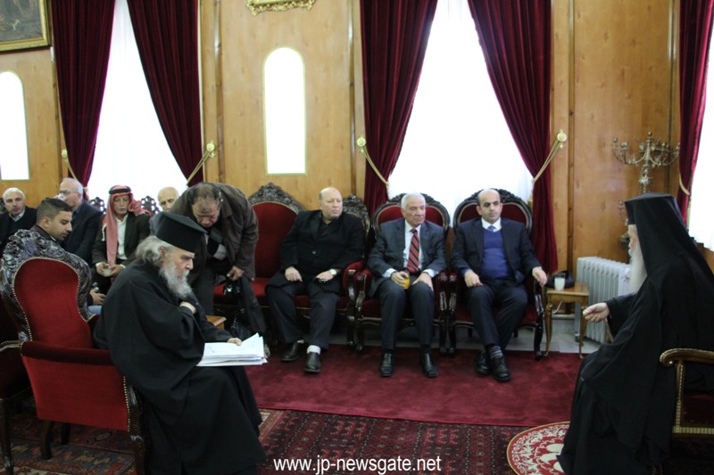 2رئيس لجنة ألاوقاف الاسلامية يزور البطريركية