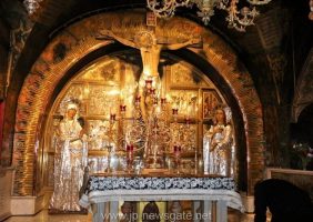 The service of the Presanctified Gifts at Golgotha
