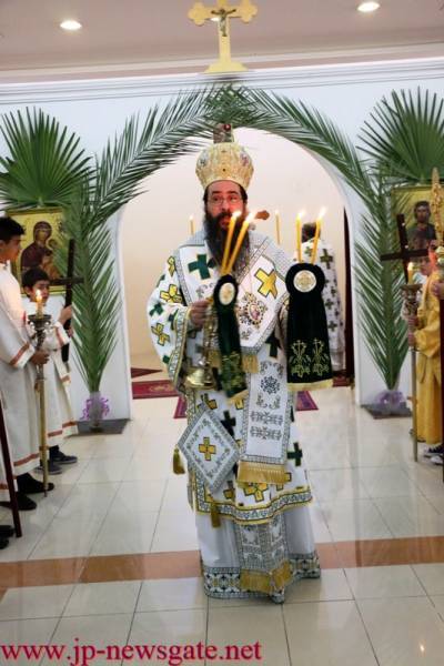 His Eminence on Palm Sunday