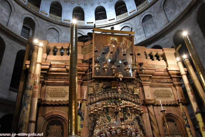 Antipascha at the Holy Sepulchre
