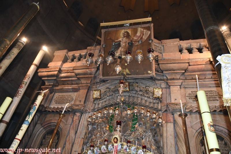 The Aedicula of the Holy Sepulchre