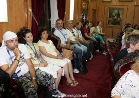 Pilgrims from Kalamaria visit the Patriarchate