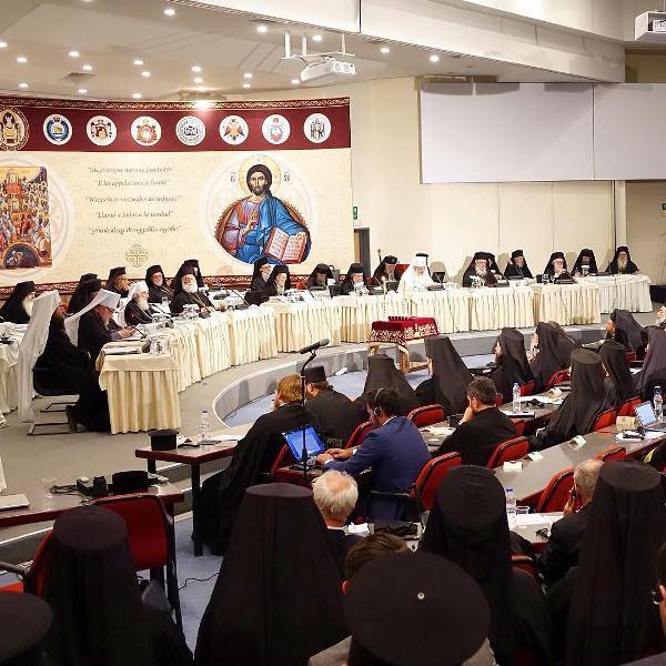 The opening Session of the Synod at the Orthodox Academy of Grete