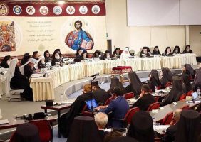 Исходное заседание Собора в зале Православной Академии Крита