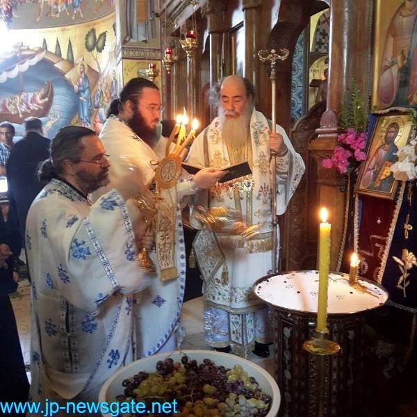 14ألاحتفال بعيد القديسَين هامتي الرسل بطرس وبولس في كفرناحوم