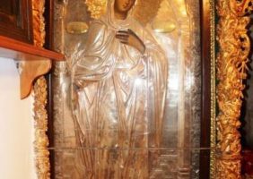The icon of St Thekla