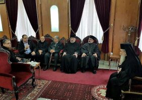 The Township of Kufr Yasif village visits the Patriarchate