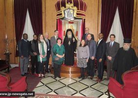 Global Ministries humanitarian organization visits the Patriarchate