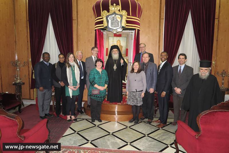 Global Ministries humanitarian organization visits the Patriarchate