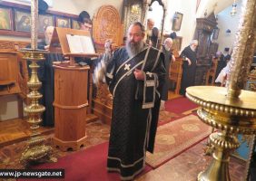 The Divine Liturgy of the Presanctified Gifts at the Central Monastery