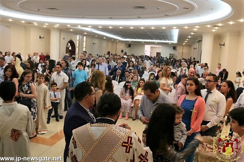 01صلوات اسبوع الآلام المقدس وعيد الفصح المجيد في قطر 2017