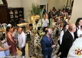 Palm Sunday at the Holy Archdiocese of Qatar