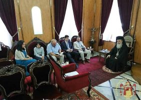 The visit of the Chief Secretary of the Greek Ministry of Education Mr. Kalantzis at the Patriarchate