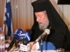 Ὁ Ἀρχιεπίσκοπος Κύπρου προσφωνῶν εἰς τό Συνέδριον.